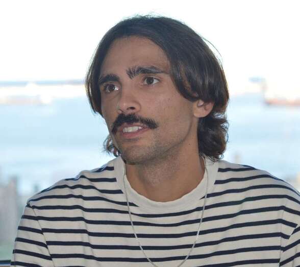 Teodoro Jiménez, autor de la obra/TA.